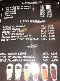 GLASS And MUG à Cornebarrieu menu