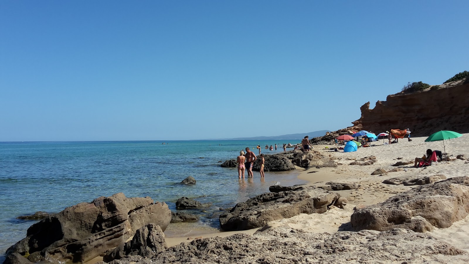 Φωτογραφία του Punta Acqua beach ubicado en área natural