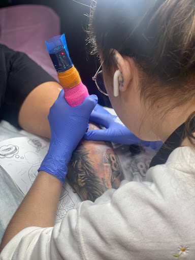 Explore thorn tattoo ideas, creative tattoo ideas in Goose Creek, available at Red Kirin Tattoo