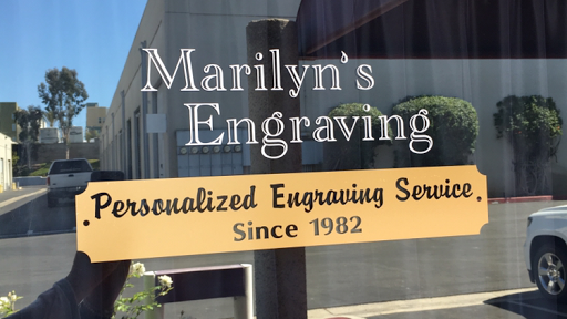 Marilyn’s Engraving