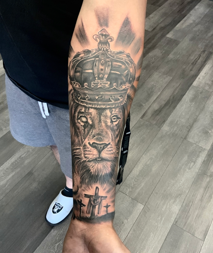 Explore mom & son tattoo ideas, creative tattoo ideas in Silver City, available at Independent Ink Tattoo