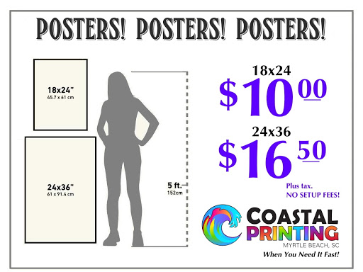 Print Shop «Coastal Printing», reviews and photos, 365 Robert M Grissom Pkwy, Myrtle Beach, SC 29577, USA