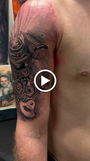 Explore day of the dead tattoos ideas, creative tattoo ideas in Brunswick, available at Brunswick Tattoo Company