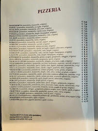 Carte du Ristorante - Pizzeria Altavilla à Dogana