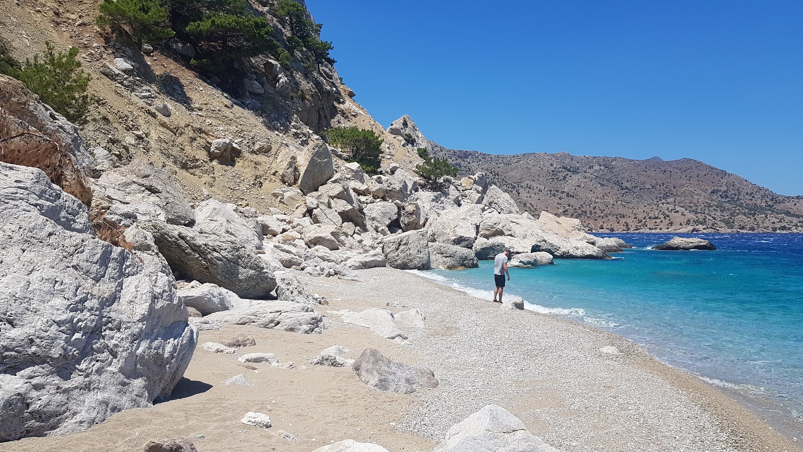Fotografie cu Evangeline beach zonă sălbatică