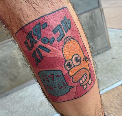 Explore calligraphy tattoo ideas, creative tattoo ideas in Tampa, available at Sword & Stone Tattoo