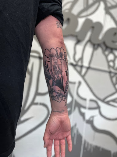 Explore hurt tattoo ideas, creative tattoo ideas in Zumbrota, available at Art by Sinclair Tattoo Artist At Dry Bones Ink