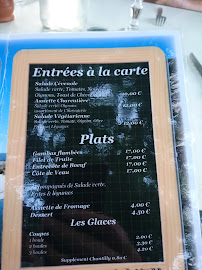 Restaurant La Guinguette de Luziers à Mialet (la carte)