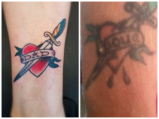 Explore music tattoos ideas, creative tattoo ideas in Lees Summit, available at Bleeding Heart Tattoo