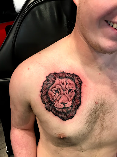 Explore tattoo sleeve black and grey ideas, creative tattoo ideas in Lexington, available at LexInk Tattoo