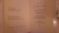 Restaurant allemand Em Krützche à Cologne - menu / carte
