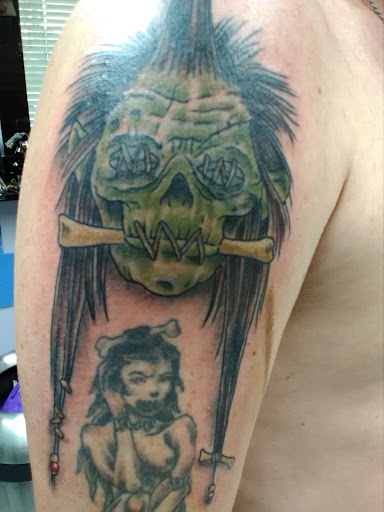 Explore tattoo ideas of strength, creative tattoo ideas in Ormond Beach, available at Tropical Tattoo Inc