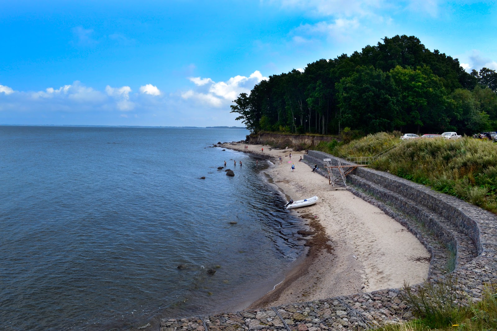 Fotografie cu Gvargeiiskiy beach cu nivelul de curățenie înalt