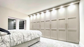 Coates Interiors fitted wardrobes and offices.
