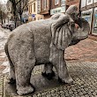 Skulptur "Der Elefant"