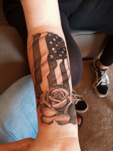 Explore stick and poke tattoo idea, creative tattoo ideas in Erie, available at Ink Assassins