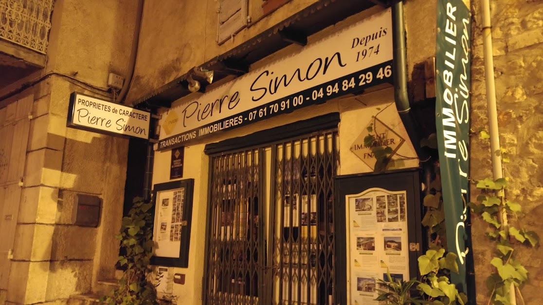 Agence Pierre Simon à Bargemon (Var 83)