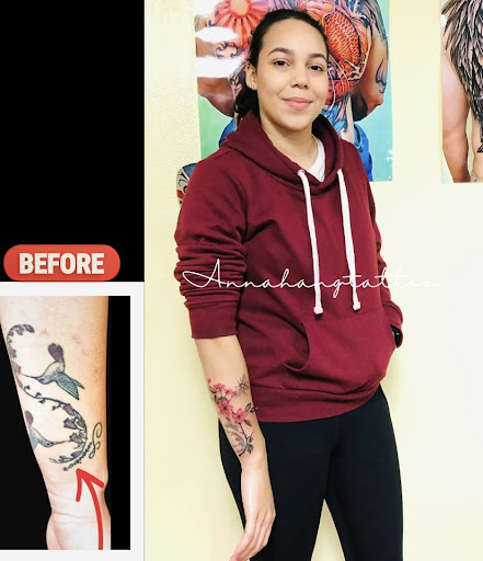 Explore new york yankees tattoo ideas, creative tattoo ideas in Garden Grove, available at Anna Hang Tattoo