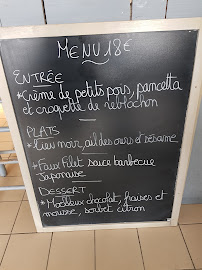 Carte du LA TABLE D'INOMOTO-Restaurant à Saint-André-de-Cubzac