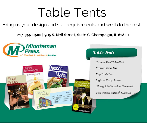 Commercial Printer «Minuteman Press», reviews and photos, 905 S Neil St # B, Champaign, IL 61820, USA