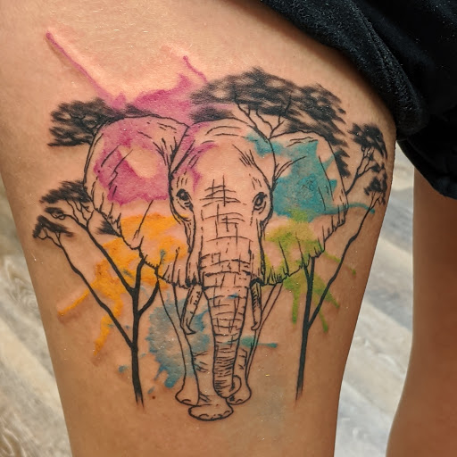 Explore cool back tattoo ideas, creative tattoo ideas in Tewksbury, available at Lucid Arts Tattoo Studio