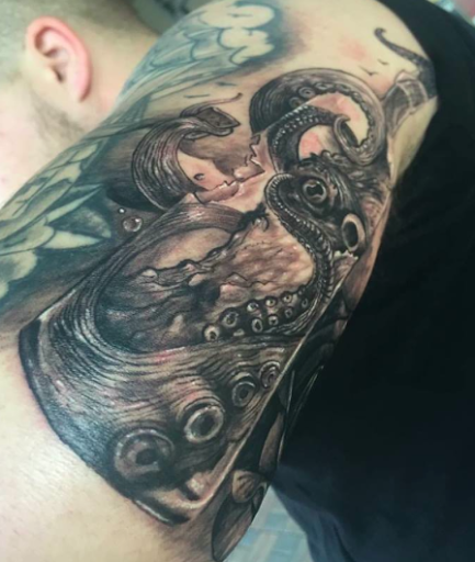 Explore mother and daughter matching tattoos ideas, creative tattoo ideas in Atlanta, available at Empyrean Tattoo Studio