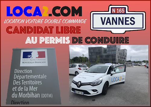 Agence de location de voitures Loca2.com Location de voiture double commande Rennes
