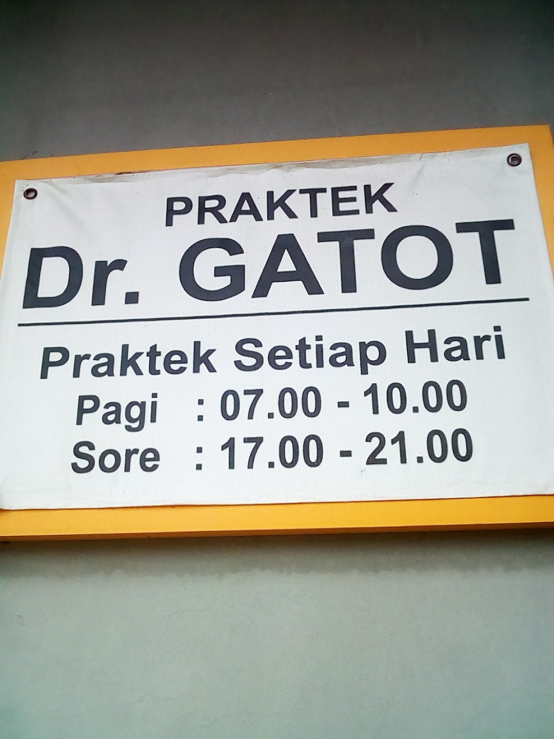 Praktek dr Gatot