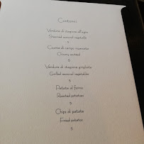 La Carbonara à Rome menu