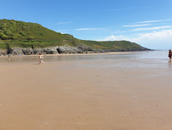Foto di Caswell Bay beach e l'insediamento