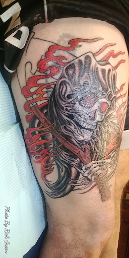 Explore multiple sclerosis tattoo ideas, creative tattoo ideas in East Brookfield, available at Port of Worcester Tattoo, E. Brookfield