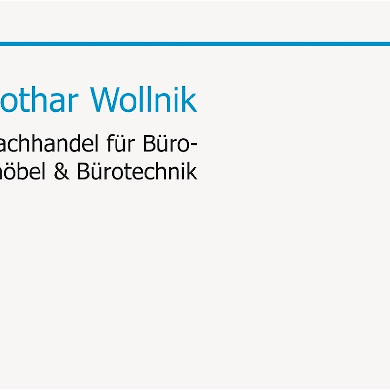 Lothar Wollnik - Fachhandel für Büromöbel