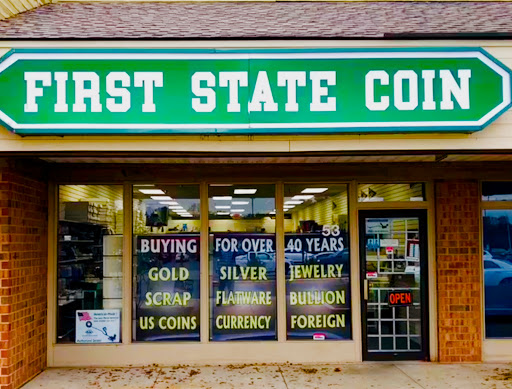 First State Coins, 53 Greentree Dr, Dover, DE 19904, USA, 