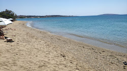 Voutakos beach'in fotoğrafı çok temiz temizlik seviyesi ile