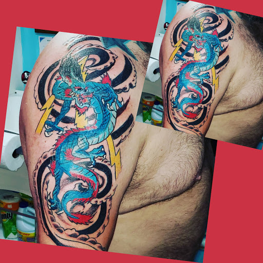 Explore magical tattoo ideas, creative tattoo ideas in Englewood, available at The Original Big Daddy Tattoo & Body Piercing est.1997 est.1997