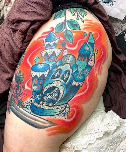 Explore daddy daughter tattoos ideas, creative tattoo ideas in Miamisburg, available at Smile Tattoo Shop