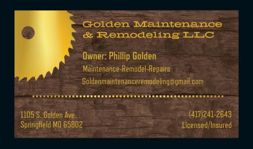 Golden Maintenance & Remodeling LLC