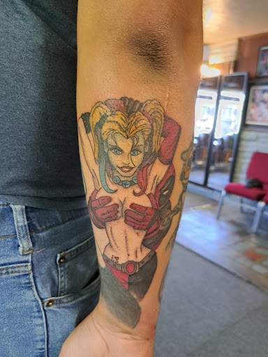 Explore cyberpunk tattoo ideas, creative tattoo ideas in Philadelphia, available at Tattoo Odyssey Inc