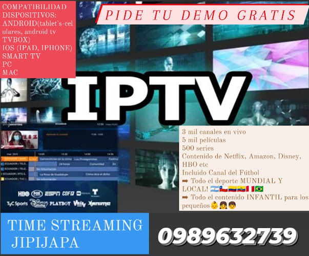 Opiniones de TIME STREAMING en Jipijapa - Tienda de electrodomésticos