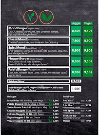 Menu du moodburger Bremen | Neustadt à Bremen