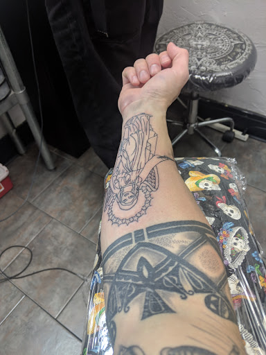 Explore female sleeve tattoo ideas, creative tattoo ideas in Oklahoma City, available at Bloodline Elite Tattooing