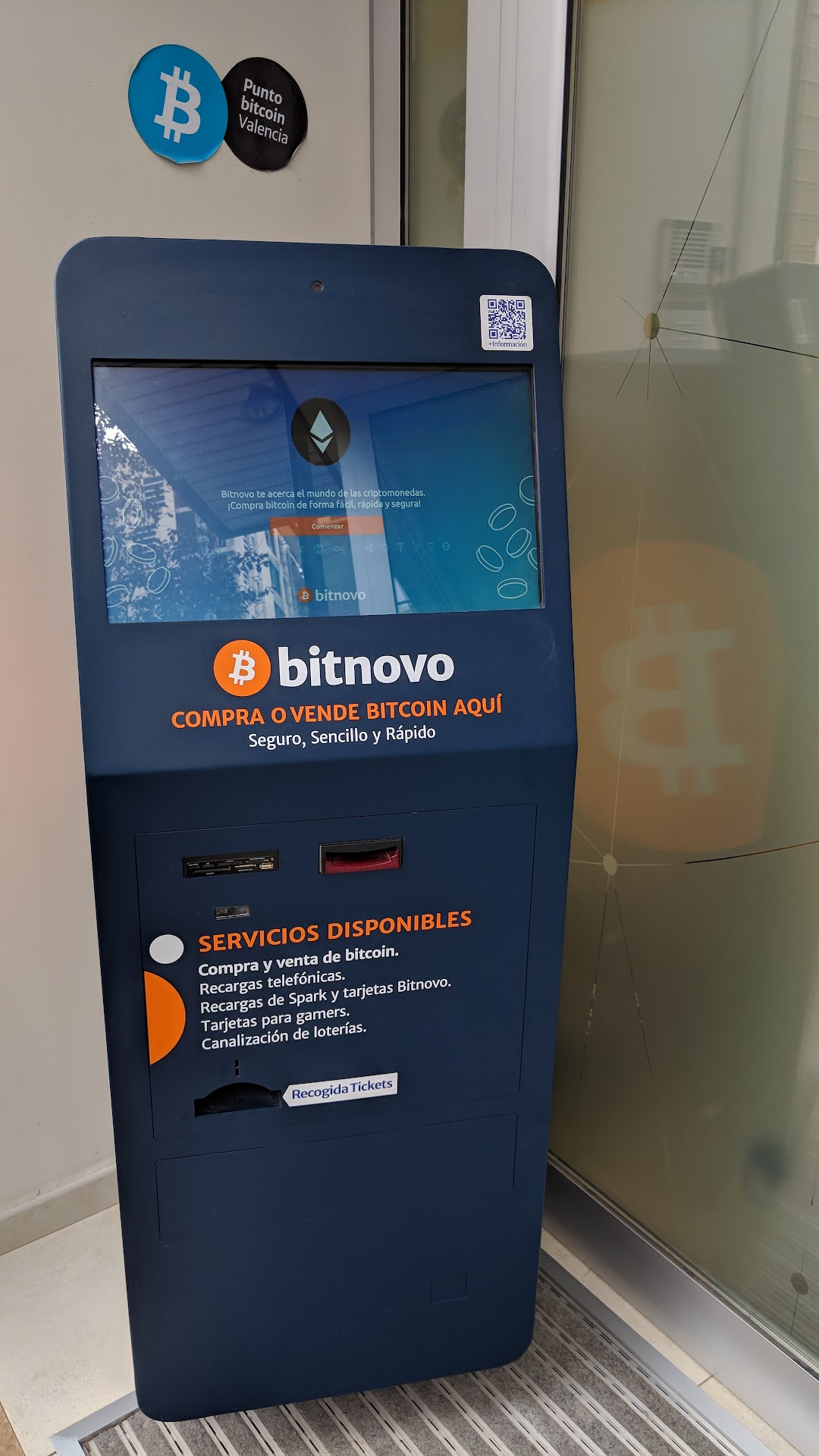 Cajero Automatico Bitcoin En La Ciudad Valencia