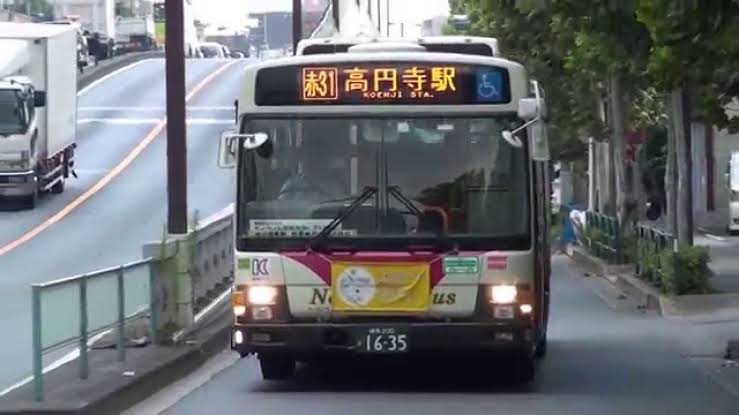 下井草自転車集積所 バス