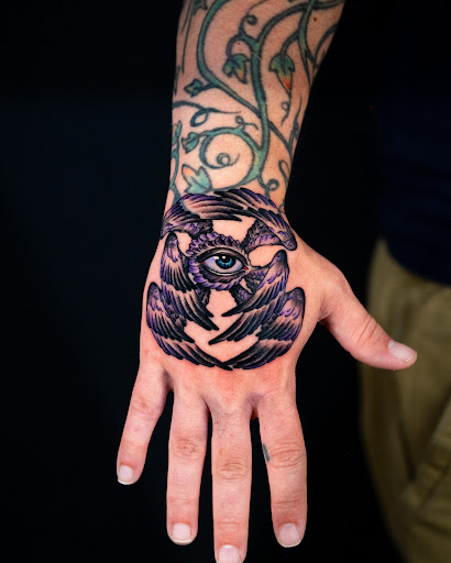 Explore leg sleeve tattoo ideas, creative tattoo ideas in Vancouver, available at Hopeless Tattoo & Piercing