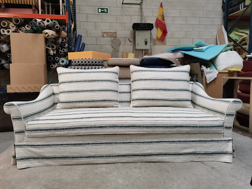 El taller de la tapicería E.Velasco en Getafe, Madrid