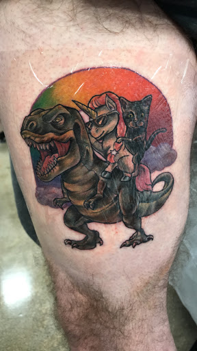 Explore tattoo ideas for mothers with sons, creative tattoo ideas in Knoxville, available at Black Moth Collective Tattoo