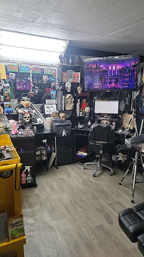 Explore dog groomer tattoo ideas, creative tattoo ideas in Camby, available at Sick With It Tattoos