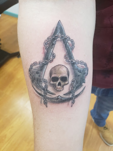 Explore phantom of the opera tattoo ideas, creative tattoo ideas in Ogden, available at Unhinged Tattoos & Piercing