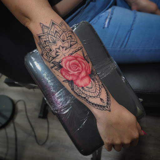 Explore zodiac sign tattoo ideas, creative tattoo ideas in Tampa, available at Private Ink Studio