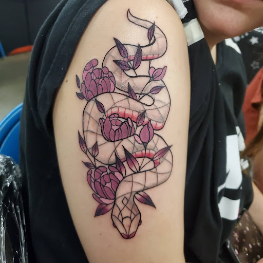 Explore cancer tattoo ideas for men, creative tattoo ideas in Albuquerque, available at Relic Tattoo Co.